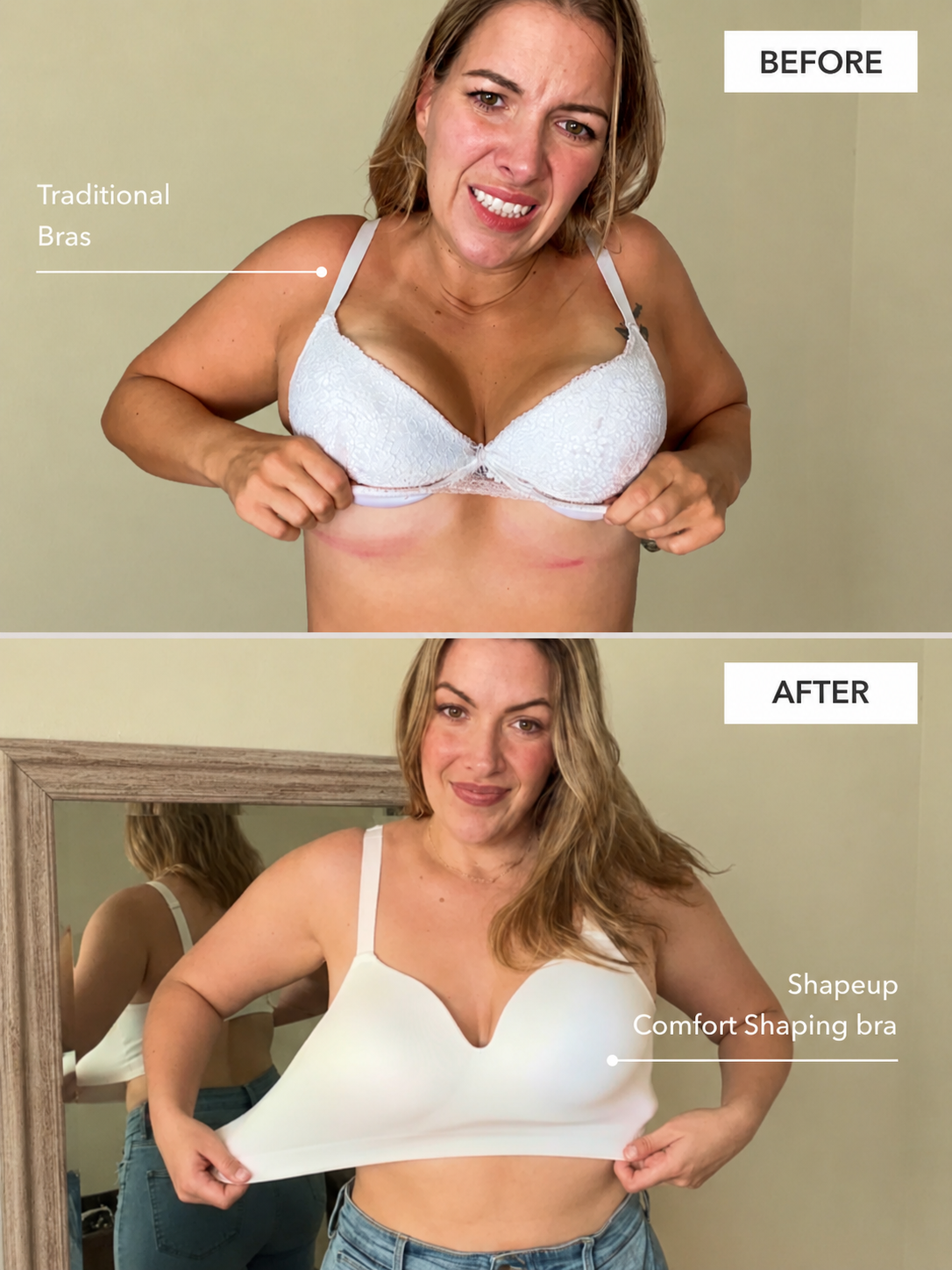 Shapeup® Supportive Comfort Wireless Shaping Bra